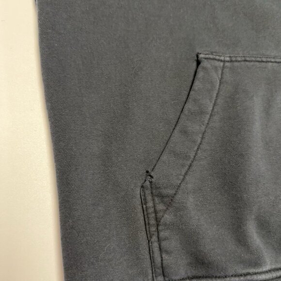 Burton Hoodie Sweatshirt Mens Large Black Snowboard Streetwear 24x25.5 - Picture 8 of 16